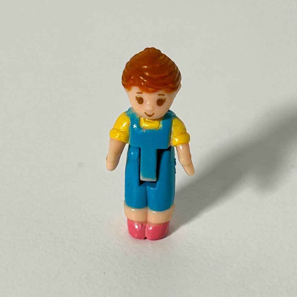 Vintage 90s Blue Box Toys Replacement Doll (21C)
